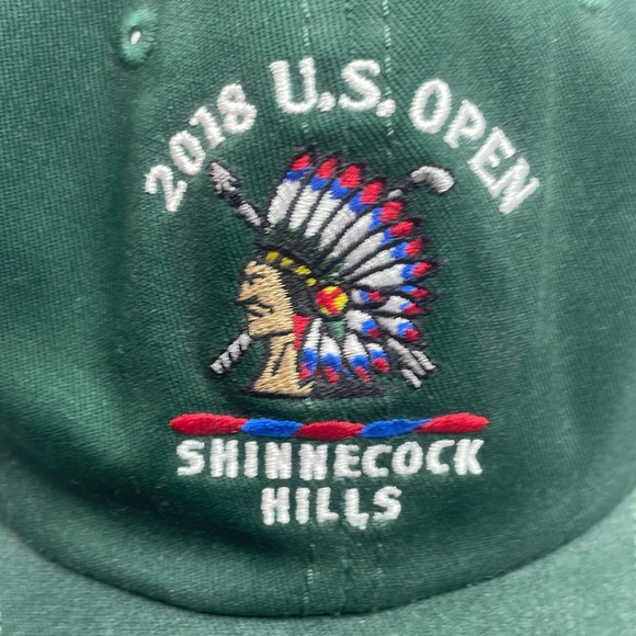 USGA MEMBER U.S. Open 2018  Shinnecock Baseball Cap Hat & Magnetic Ball Marker - Picture 3 of 12